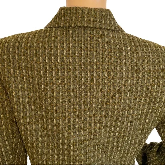 VINTAGE CARLISLE WOOL ZIP JACKET  SZ 4 - Picture 9 of 16